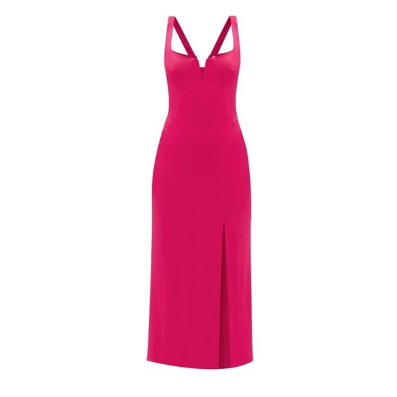 galvan corset dress ruffle corset puffy maxi dress in yellow  Bella Galvan